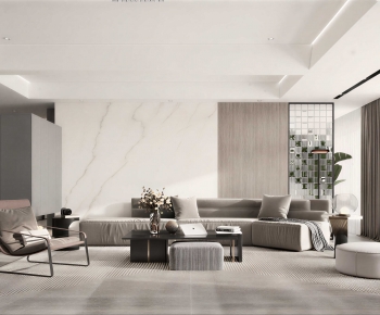 Modern A Living Room-ID:730504043