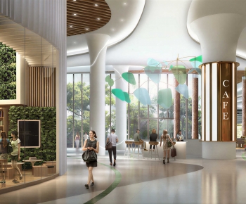 Modern Shopping Mall-ID:710370061