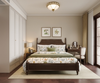 American Style Bedroom-ID:934904106