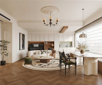 French Style A Living Room-ID:553956032