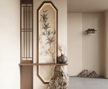 New Chinese Style Hallway-ID:814900487
