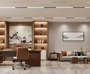 Modern Manager's Office-ID:334925892