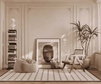 French Style A Living Room-ID:761919039