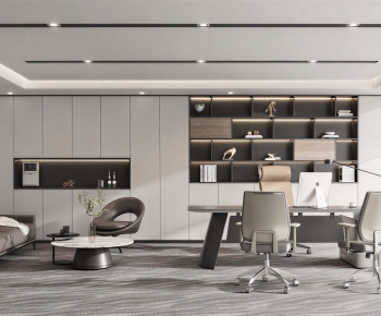Modern Manager's Office-ID:495744948