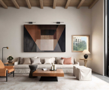 Modern A Living Room-ID:552264937