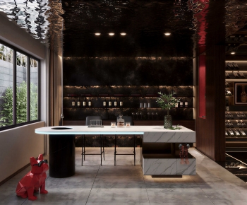 Modern Wine Cellar/Wine Tasting Room-ID:783145904