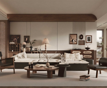 Modern A Living Room-ID:802191974