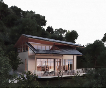 New Chinese Style Appearance Of Commercial Building-ID:904769923
