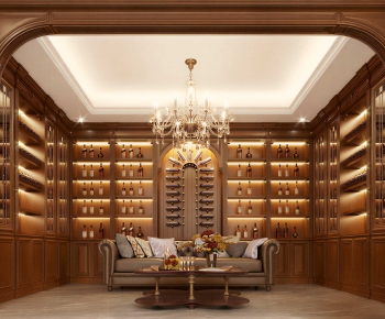European Style Wine Cellar/Wine Tasting Room-ID:463018892