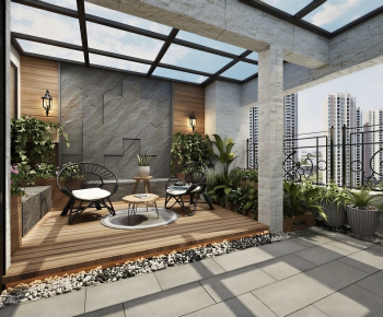 Modern Terrace-ID:489247084