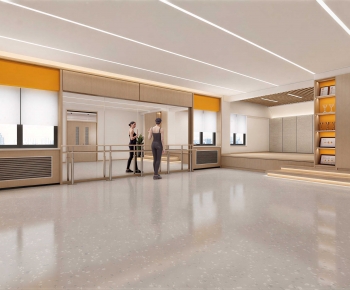 Modern Dance Classroom-ID:346599103