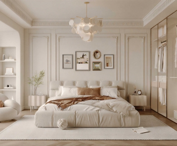 French Style Bedroom-ID:804539929