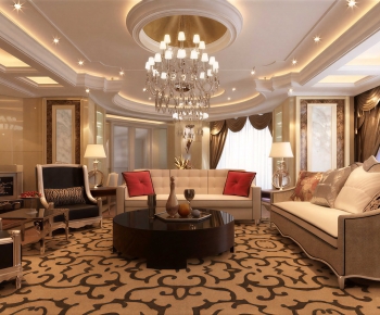 European Style A Living Room-ID:203886039