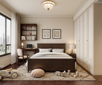 American Style Bedroom-ID:777081015