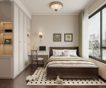 American Style Bedroom-ID:707242977