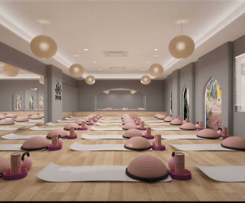 Modern Yoga Room-ID:652477036