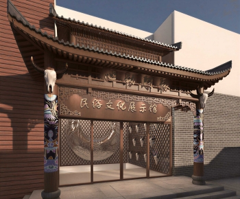 Chinese Style Facade Element-ID:608789926