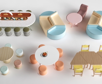 Modern Children's Table/chair-ID:335339075