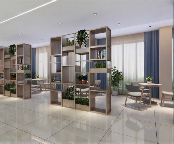 Modern Office Rest Area-ID:768104084