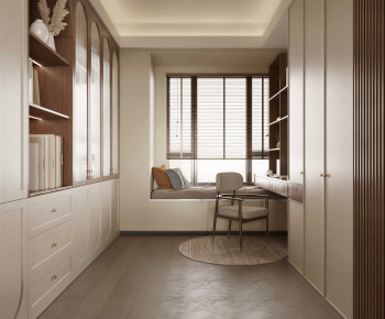 Modern Clothes Storage Area-ID:207515003
