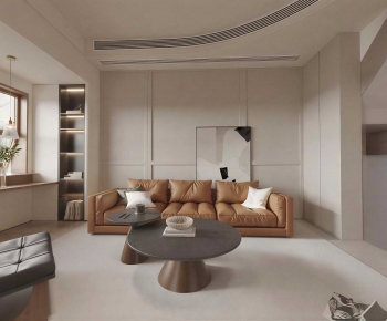 Wabi-sabi Style A Living Room-ID:582675939