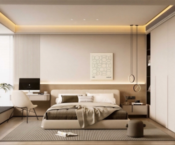 Modern Bedroom-ID:666838881