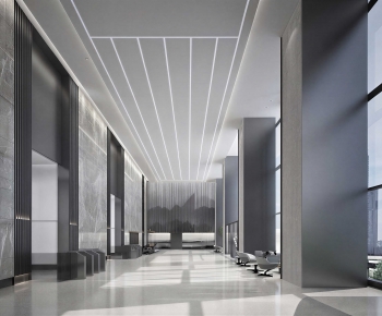 Modern Office Reception Desk-ID:948951011