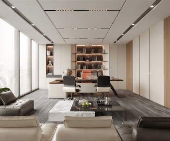 Modern Manager's Office-ID:957045089