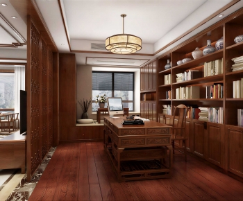 Chinese Style Study Space-ID:298437125