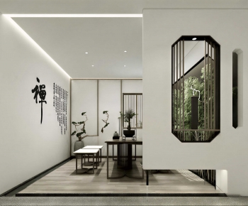 New Chinese Style Tea House-ID:386018998