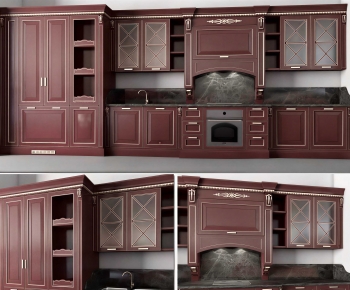 European Style Kitchen Cabinet-ID:189141043