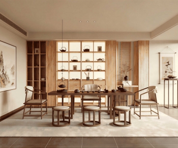 New Chinese Style Tea House-ID:135317091