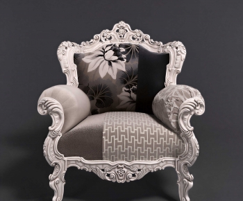 European Style Single Sofa-ID:467037926