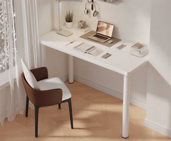 Modern Computer Desk And Chair-ID:465007078