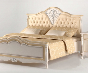 European Style Double Bed-ID:817675111