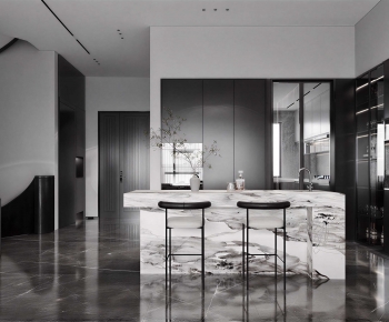 Modern Open Kitchen-ID:469821933