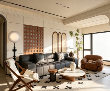 Modern A Living Room-ID:128573898