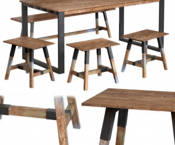 Modern Dining Table And Chairs-ID:184153086