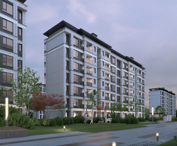 Modern Residential Building-ID:785614977