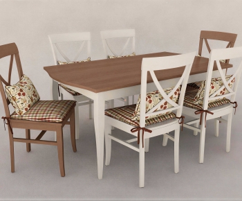 Modern Dining Table And Chairs-ID:853533987