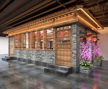New Chinese Style Appearance Of Commercial Building-ID:204240082