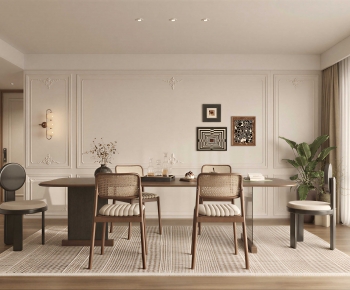 French Style Dining Room-ID:662438969