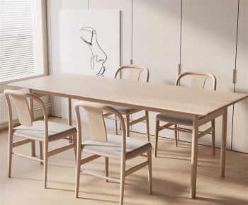Modern Dining Table And Chairs-ID:175348041