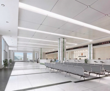 Modern Office Reception Desk-ID:374133119