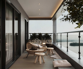 Modern Leisure Balcony-ID:259367947