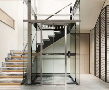 Modern Stairwell-ID:714873088