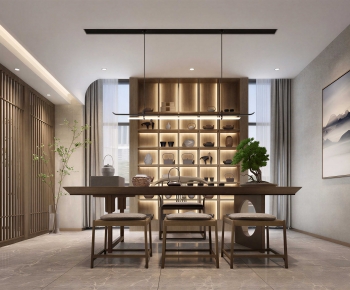 New Chinese Style Tea House-ID:649566899