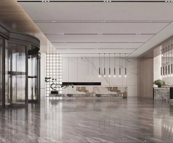 Modern Office Reception Desk-ID:107159613