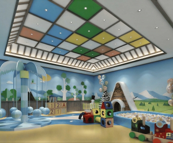 Modern Children's Playroom-ID:566612013