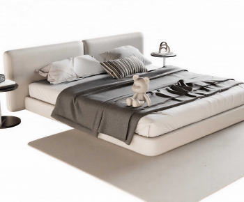 Modern Double Bed-ID:528954035